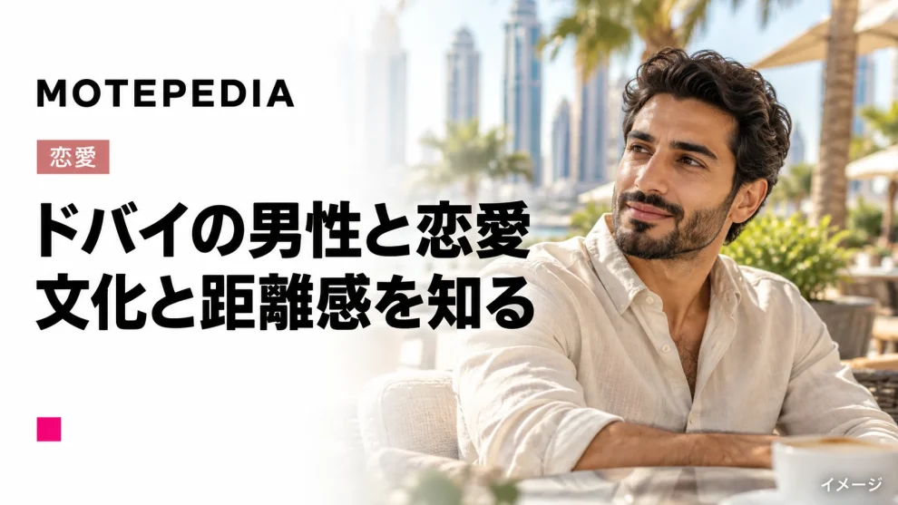 ドバイの男性と出会い彼氏にする方法｜恋愛観や文化の違いを解説