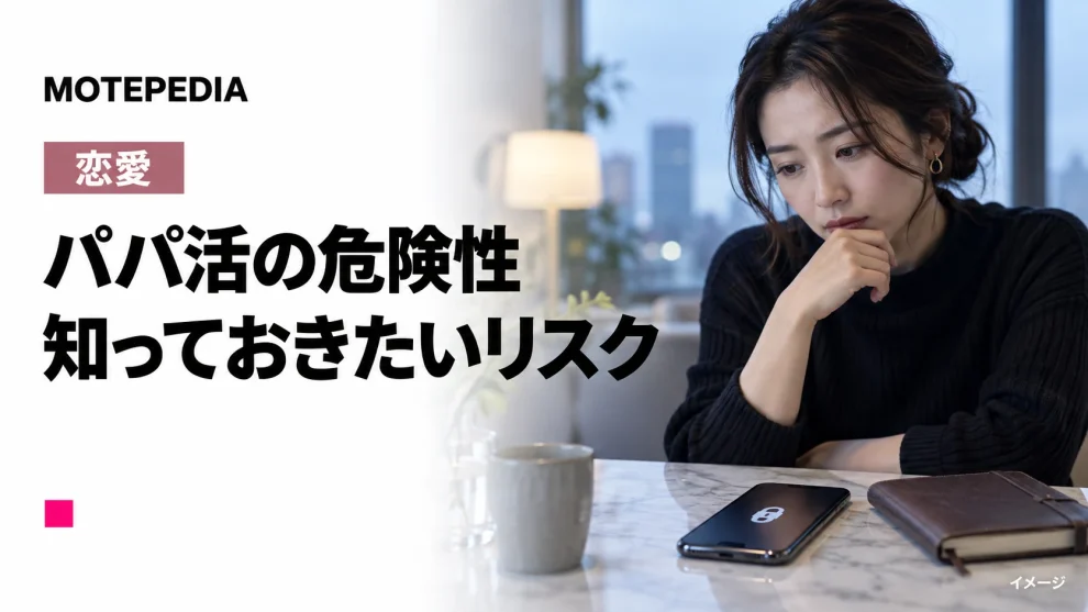 パパ活の危険性｜詐欺・身バレ・脅迫・性被害など7つのリスク【2026年】