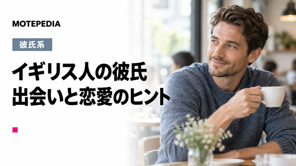 イギリス人男性と出会い彼氏にする方法｜恋愛観や付き合い方を解説