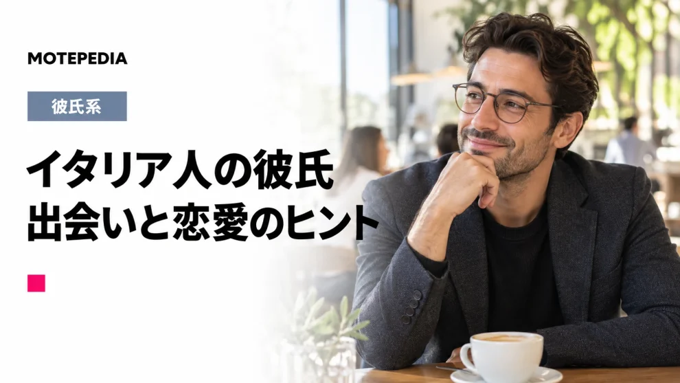 【女性注目】男の色気ムンムン！イタリア人男性と出会い彼氏にする方法