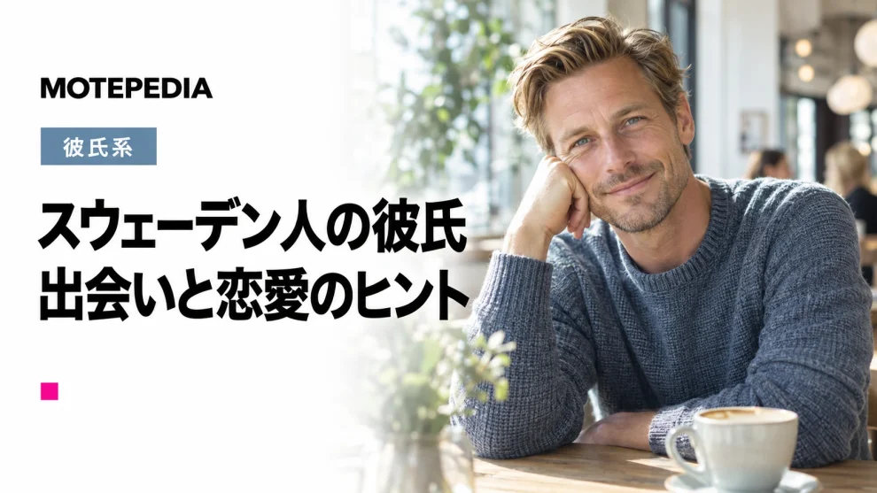 スウェーデン人男性と出会い彼氏にする方法、まさに理想の男性像が多い