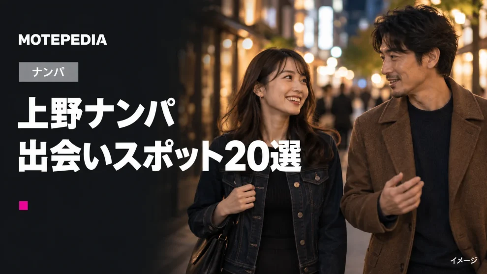 上野のナンパスポット20選｜駅周辺・アメ横など出会いが期待できる場所を紹介