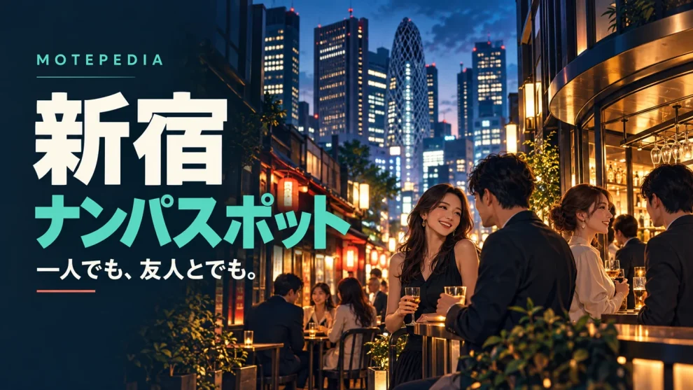 新宿のナンパスポット13選｜一人・友人別に選ぶバーと相席