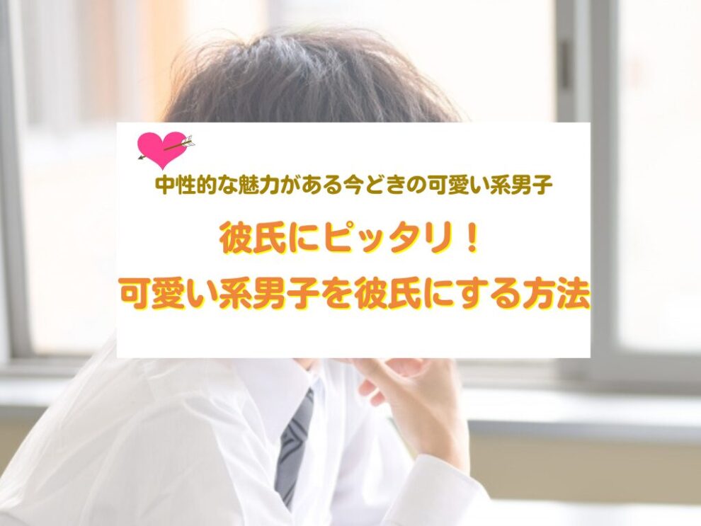可愛い系男子を彼氏にする方法