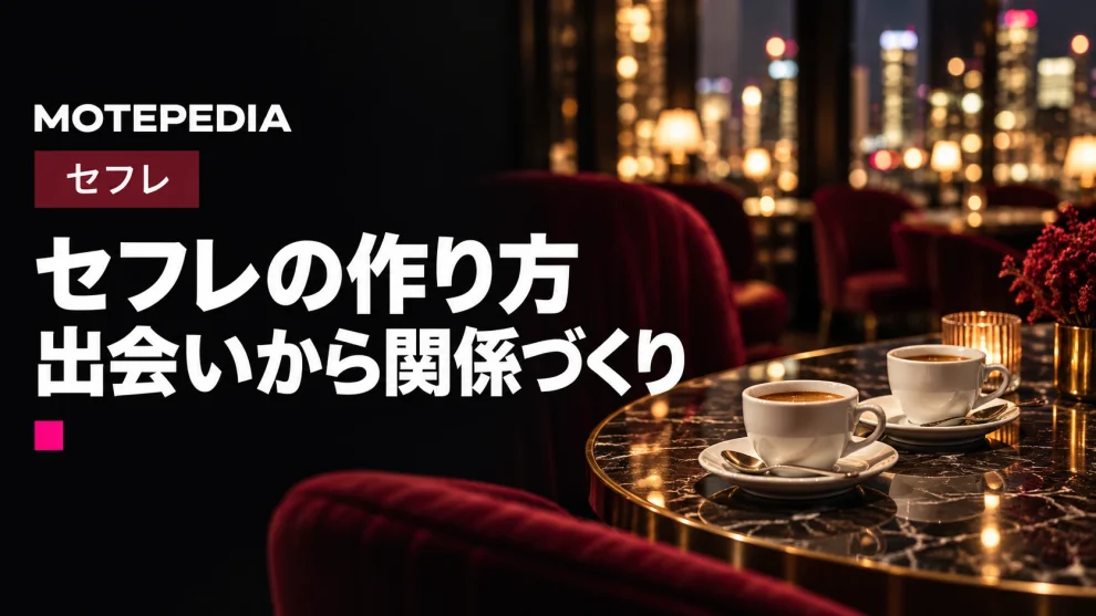 セフレの作り方・探し方｜どこで見つける？出会いから長続きまで