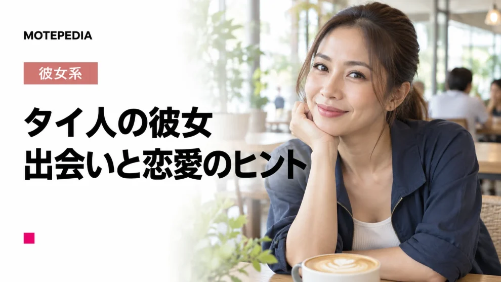 日本人男性はモテ過ぎ注意！タイ人女性と出会い彼女にする方法