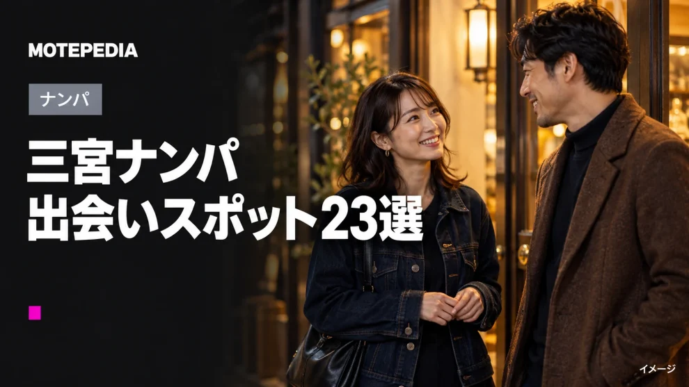 神戸美人が集まる三宮のナンパスポット23選、お持ち帰りスポットも多数ご紹介！