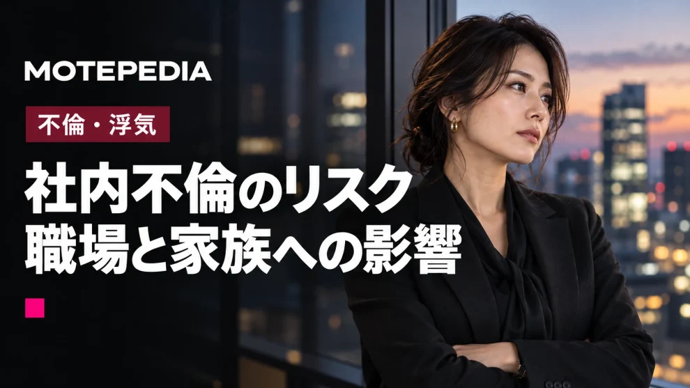 社内不倫がバレるとどうなる？職場・家族へのリスクと関係のやめ方