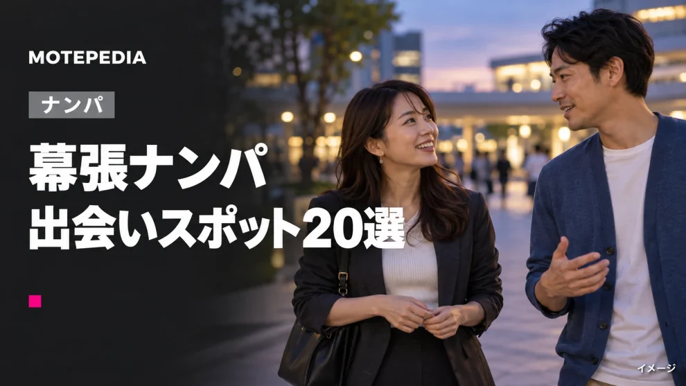 幕張ナンパ。出会いスポット20選。イメージ画像。