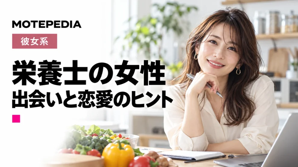 【チャンス到来？】狙い目の職業！栄養士女性と出会い彼女にする方法