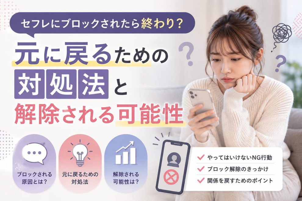 セフレにブロックされたら