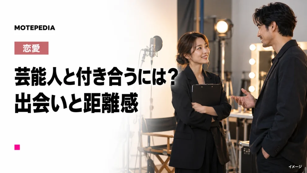 芸能人と付き合う方法は？好かれる人の特徴や出会えるポイントも紹介