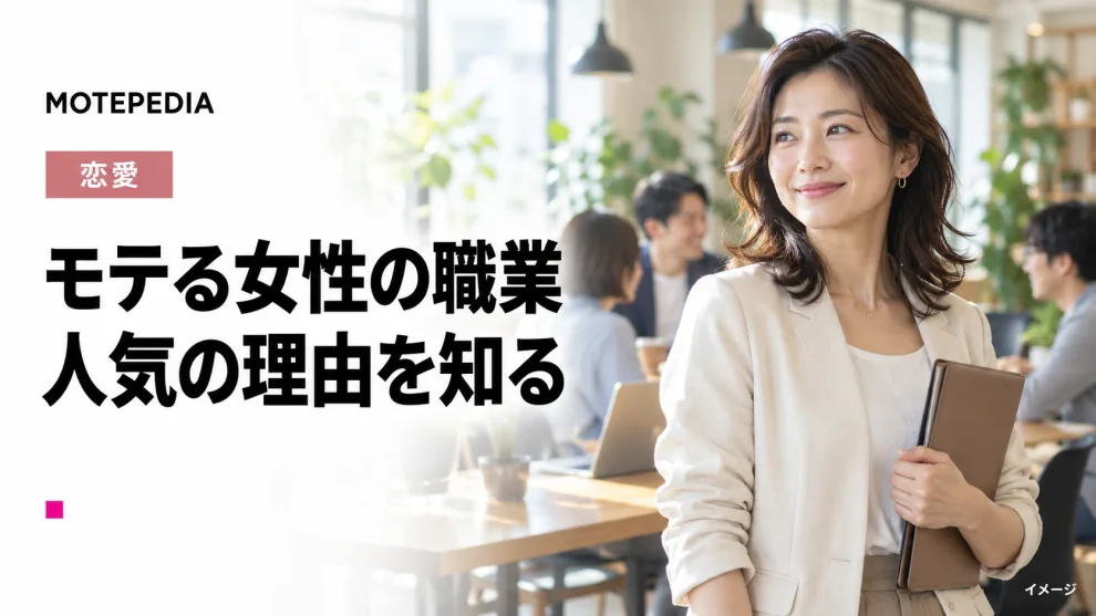 男性にモテる女性の職業ランキングは？モテる理由も解説！