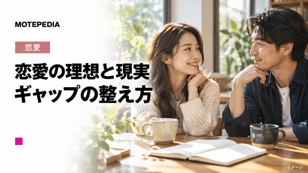 恋愛の理想と現実｜理想が高すぎる？ギャップがつらいときの整え方