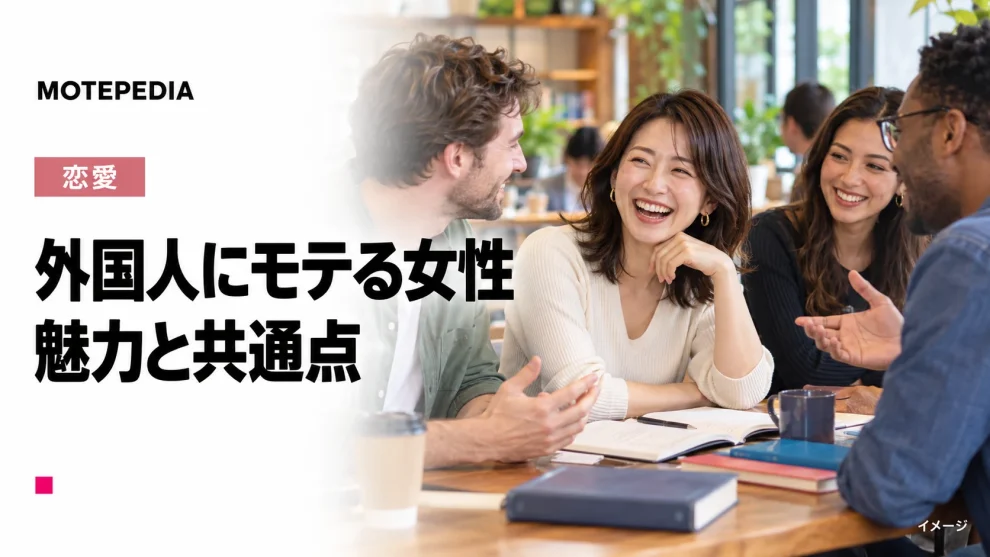 外国人にモテる女性の特徴10選！見た目・性格の共通点を詳しく解説