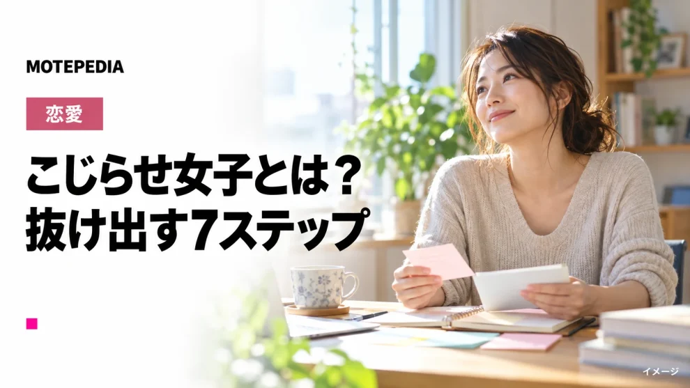 こじらせ女子とは？特徴・恋愛傾向と抜け出す7ステップ