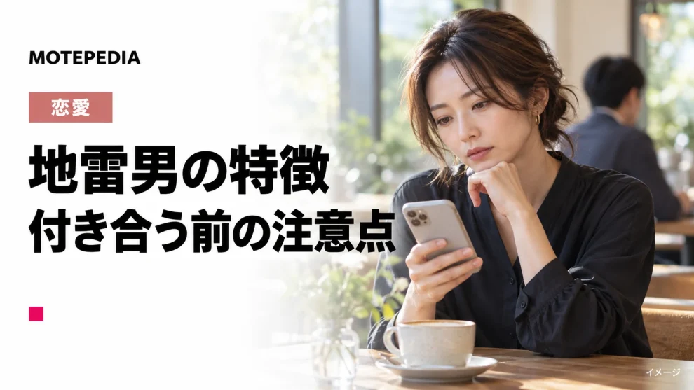 彼氏にしたらダメ！地雷男の特徴をタイプ別に解説
