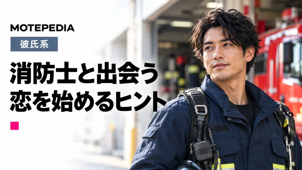 彫刻のような肉体にうっとり！消防士と出会い彼氏にする方法