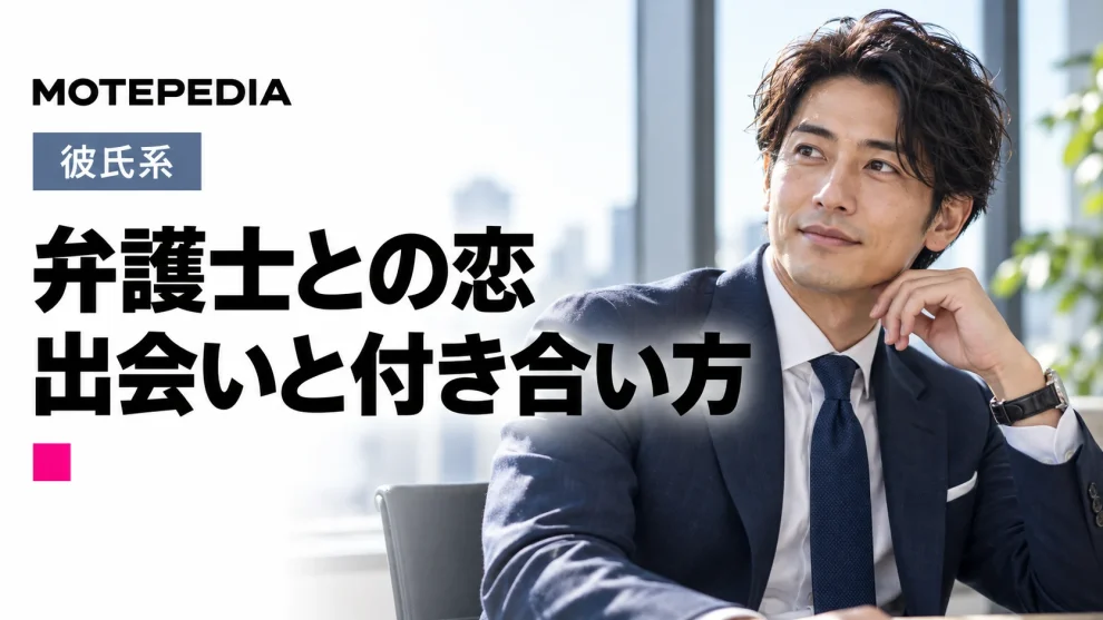 人気職業ナンバーワン！弁護士の男性と出会い彼氏にする方法