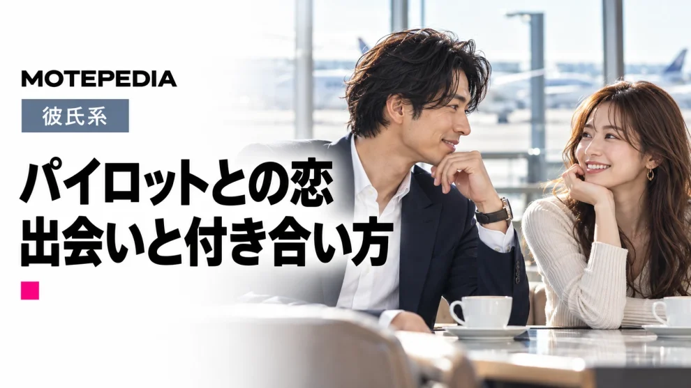 みんなに自慢したい！パイロットの男性と出会い彼氏にする方法