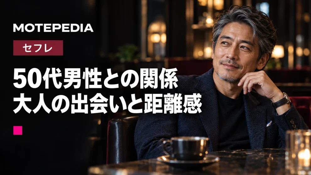 【女性向け】50代男性をセフレにする方法、熟した男はセクシーでエロい