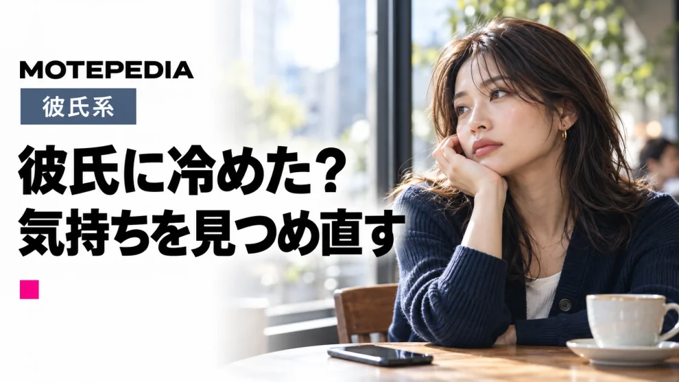 彼氏に冷めた?。気持ちを見つめ直す。モテペディアのイメージ画像