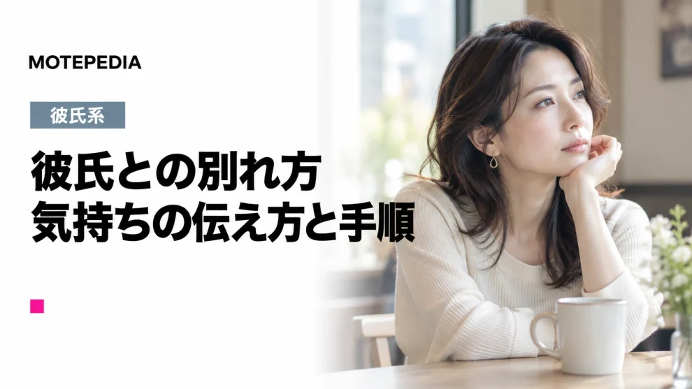 彼氏との上手な別れ方、スムーズに別れる方法を伝授します