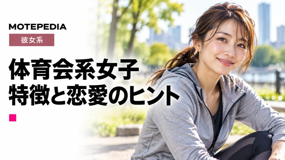 体育会系女子。特徴と恋愛のヒント。モテペディアのイメージ画像