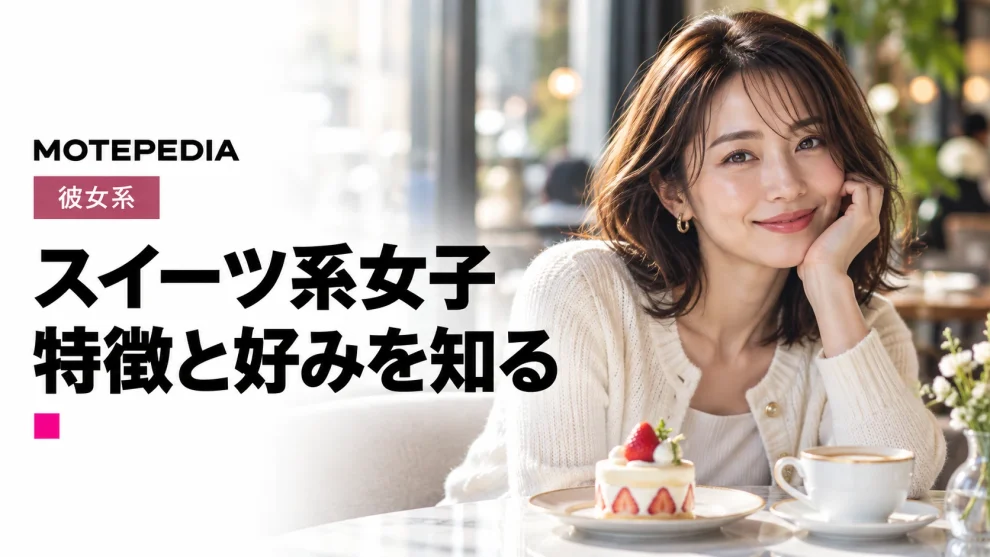スイーツ系女子。特徴と好みを知る。モテペディアのイメージ画像