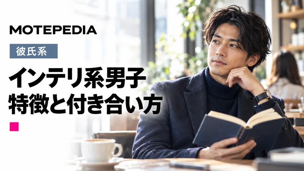 クールなイケメン勢揃い！？インテリ系男子を彼氏にする方法