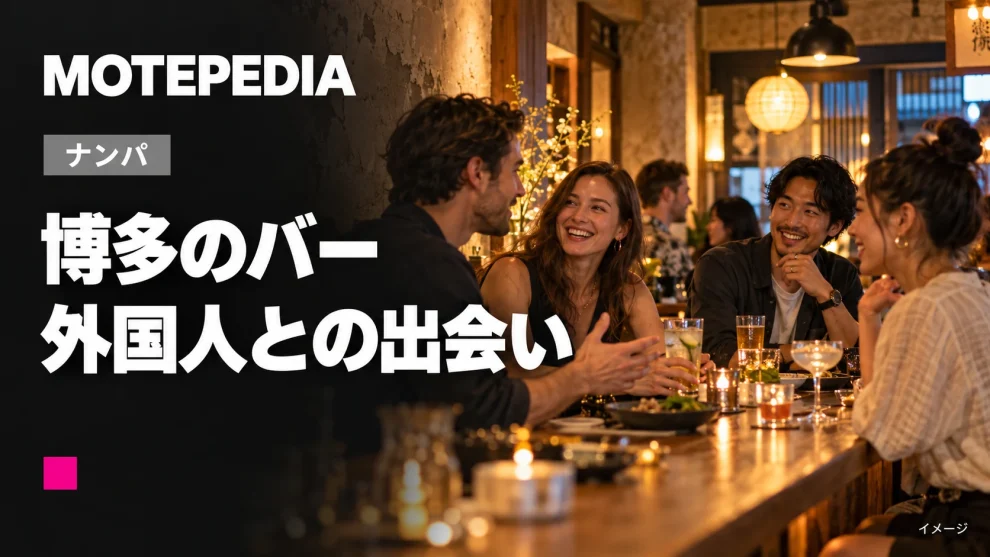 外国人と出会うならバーに行ったらよかばい！博多のバー20選