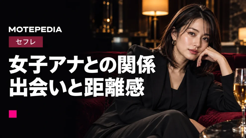 ニュースより気になる！みんなの憧れ美人女子アナをセフレにする方法