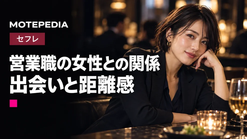洗練された脚線美が魅力！身体の相性も抜群な営業職女性をセフレにする方法！