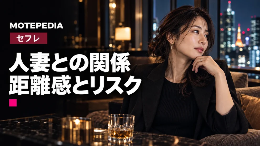 人妻との関係。距離感とリスク。モテペディアのアイキャッチ画像