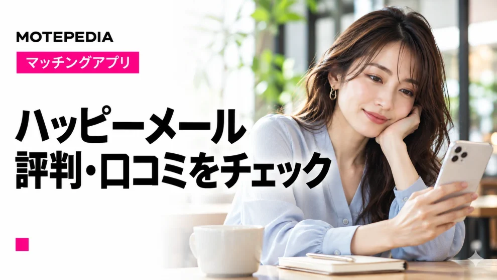 ハッピーメール。評判・口コミをチェック
