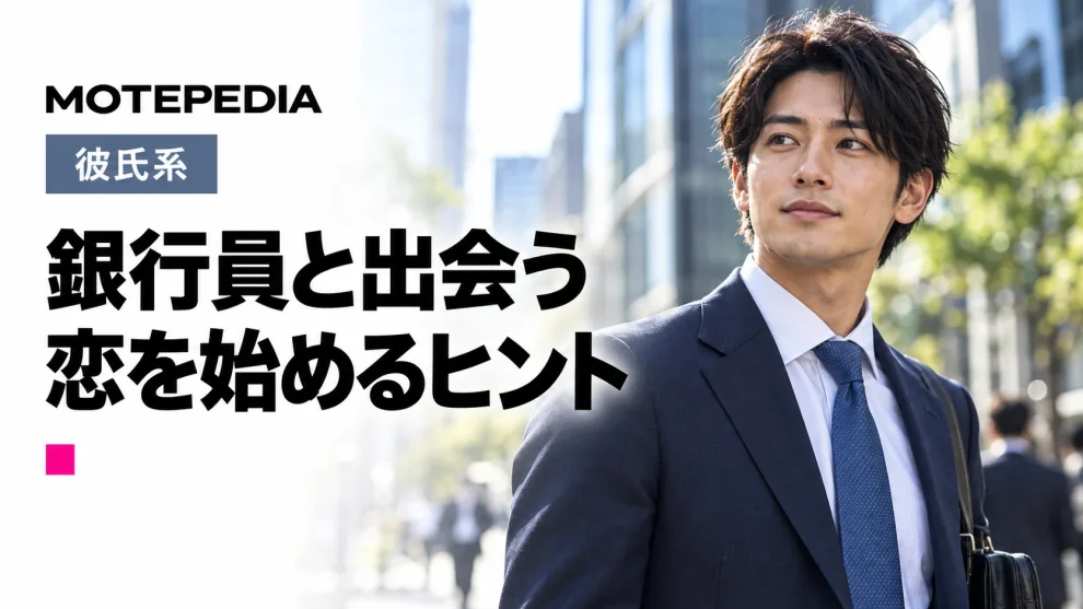 銀行員と出会い彼氏にする方法！収入安定で将来設計はお任せあれ