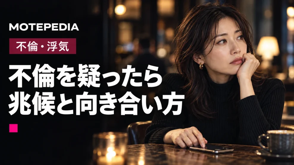 不倫を見破る方法｜既婚者の兆候・証拠・相談先と解決の考え方