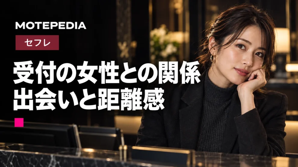 見た目重視なら外せない！エッチな美人受付嬢をセフレにする方法