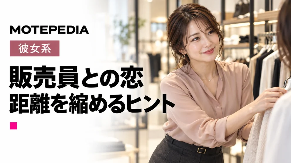 いつもの店員さんが気になる！販売員の女性を彼女にする方法