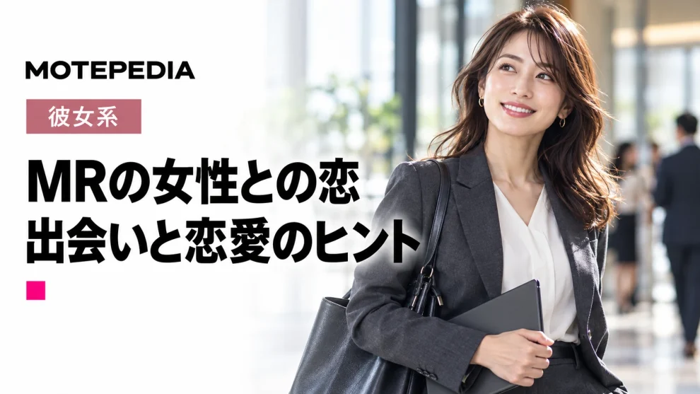 MRの女性はなぜモテる？彼女にしたい理由や出会いのコツを徹底解説！