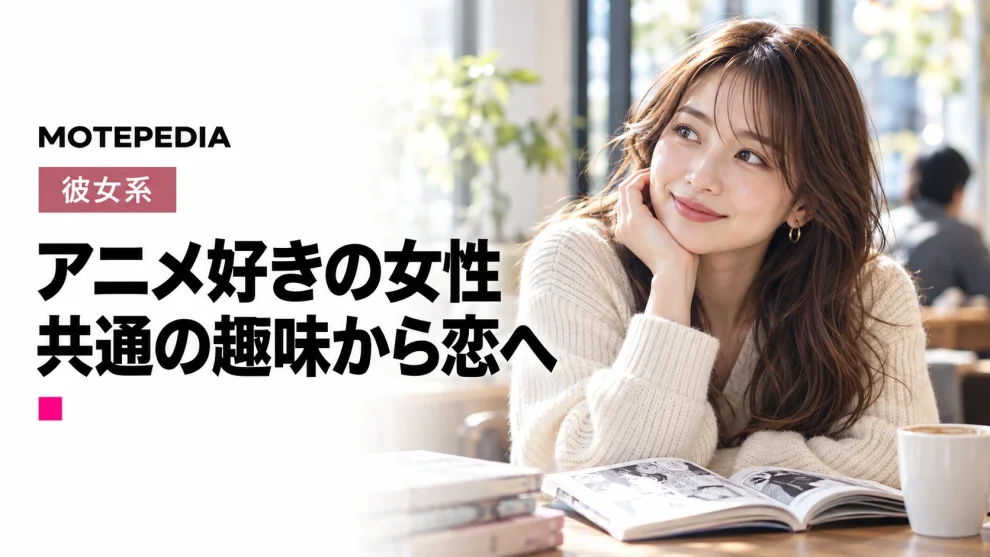 【注目】隠れ可愛い子多数！アニメ好き女性と出会い彼女にする方法