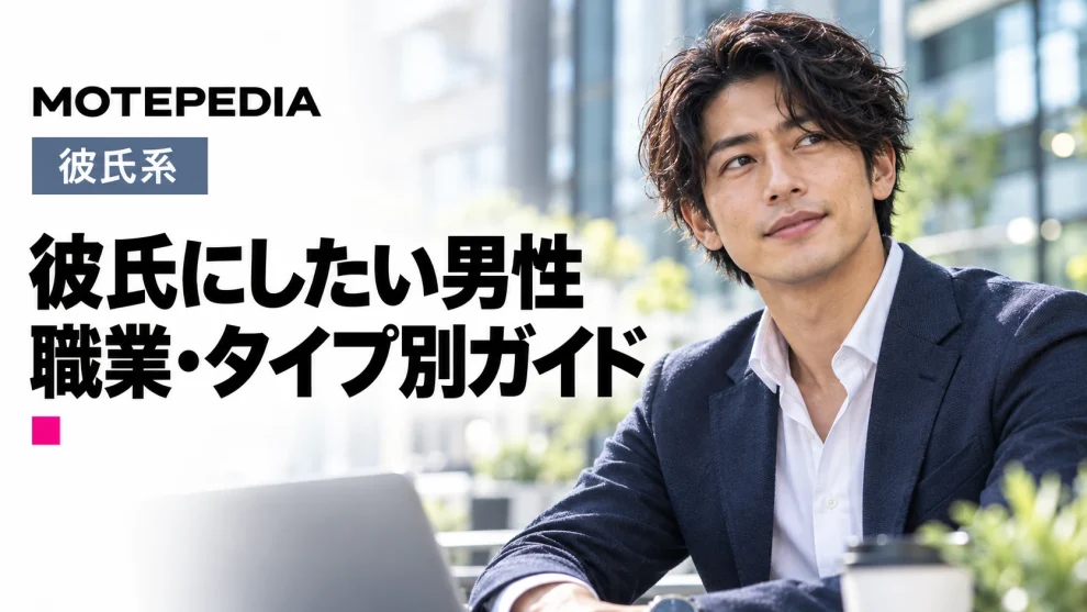彼氏にしたい男性の職業・タイプ別ガイド｜出会い方・付き合い方