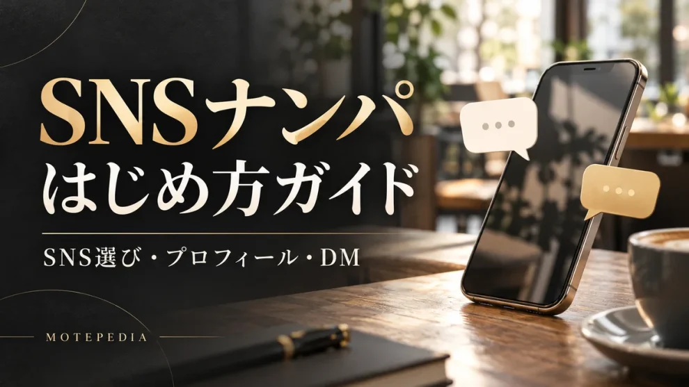 SNSナンパの始め方｜X・インスタの選び方とDM例文・注意点